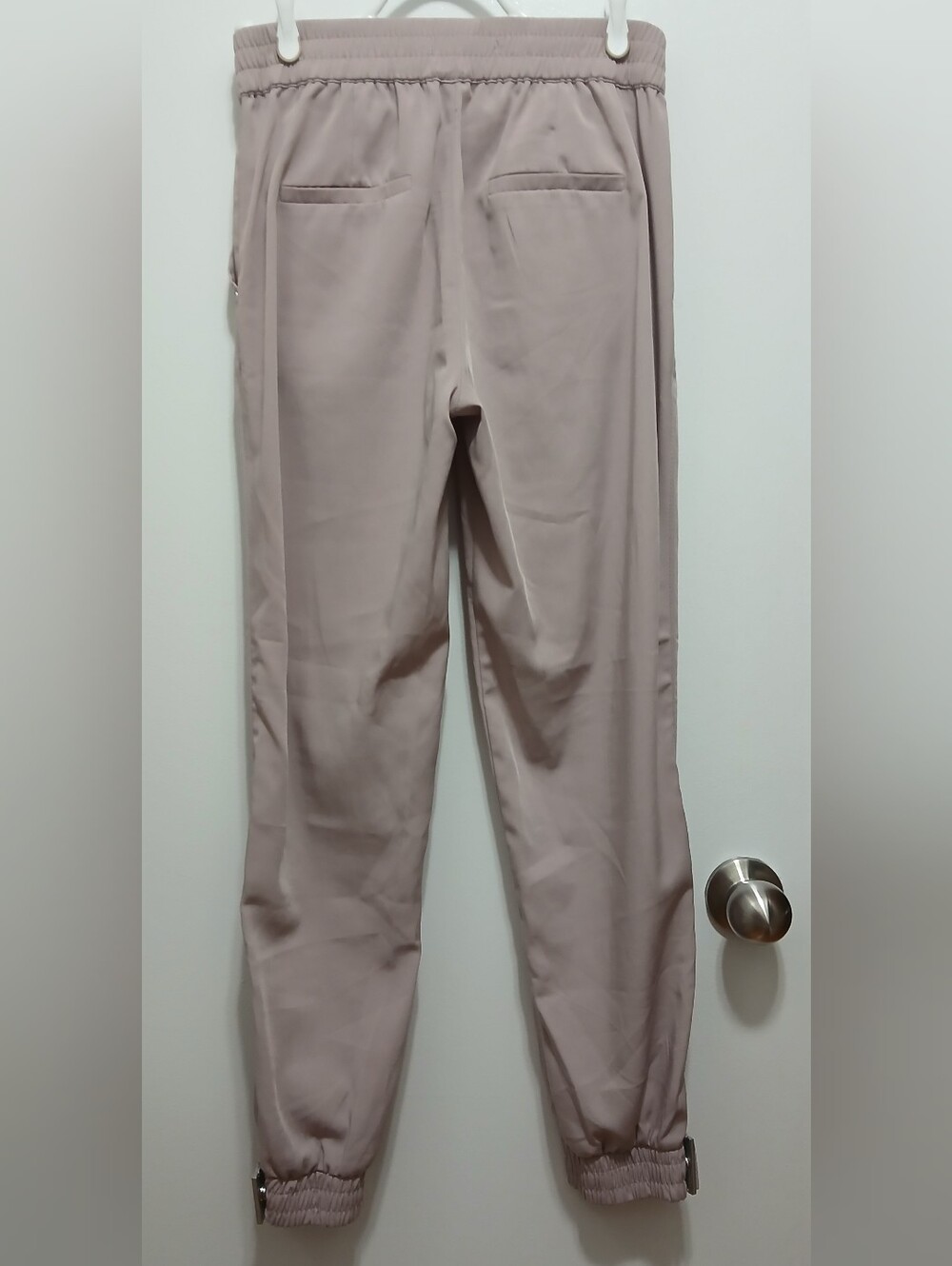 Dynamite Soft Mauve Utility Jogger Pants Silver Hardware XS - Picture 8 of 11